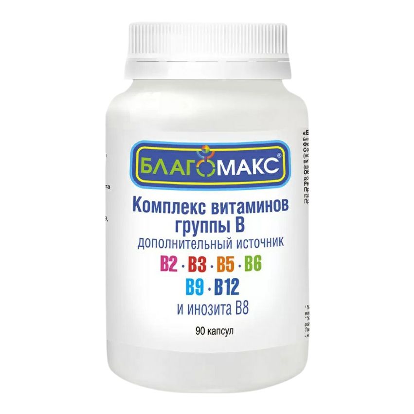 Благомакс кальций D3 с витамином С капсулы 90 шт