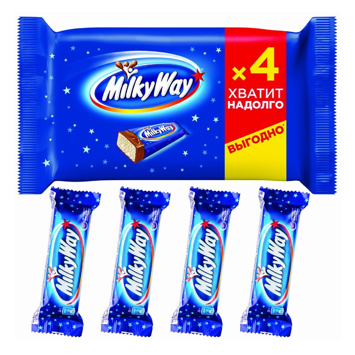 Шоколадный батончик Milky Way 0,104