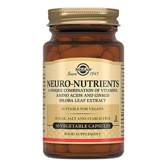 Solgar Neuro-Nutrients капсулы для работы мозга 30 шт
