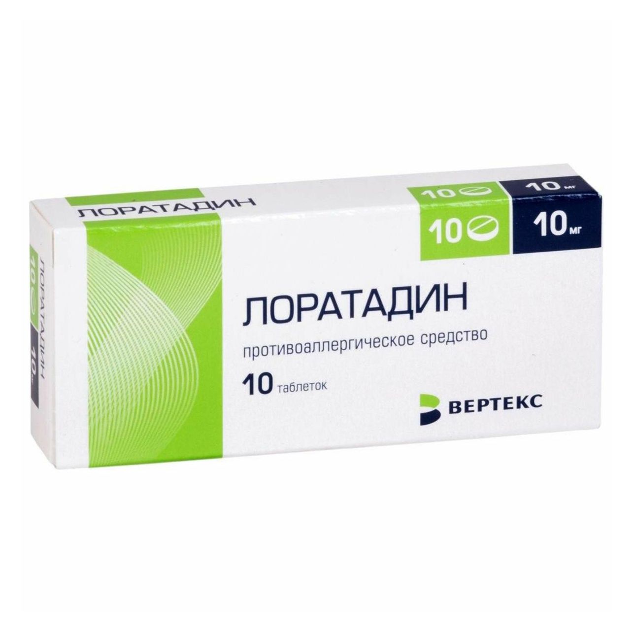 Цетиризин верте таблетки 10 мг 10 шт