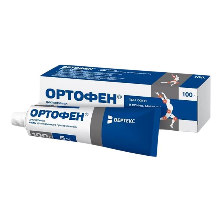 Ортофен гель 5% 100 г