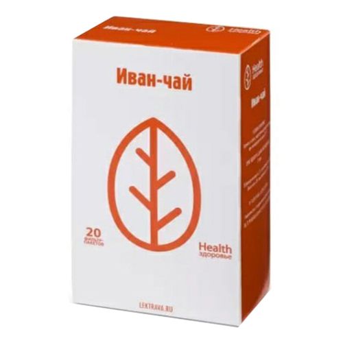 Фиточай Health Здоровье Иван-чай Кипрей фильтр-пакеты 1,5 г х 20 шт