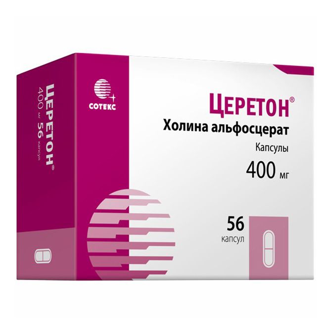 Церетон капсулы 400 мг 28 шт