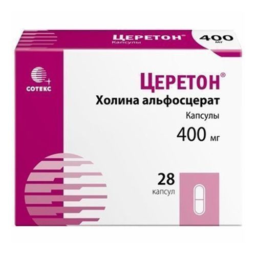 Церетон капсулы 400 мг 56 шт