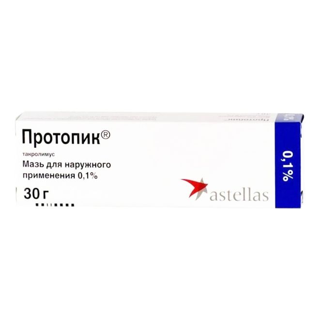 Протопик мазь 0,1% 30 г