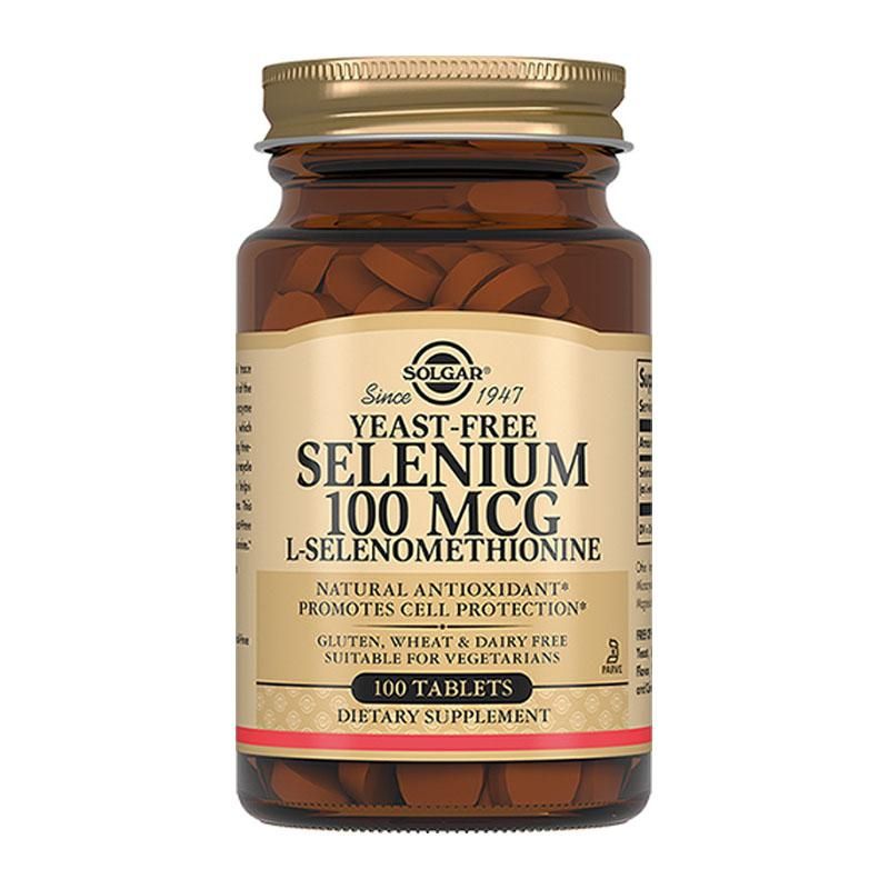 Селен Solgar Selenium таблетки 100 мкг 100 шт