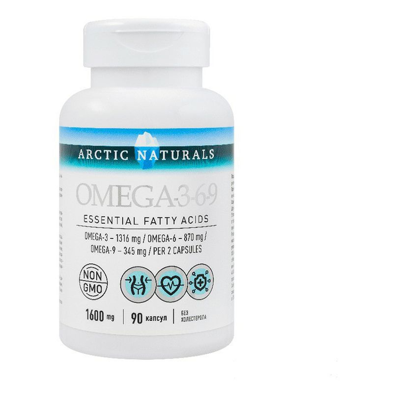 Arctic Naturals Омега 3-6-9 капсулы 90 шт