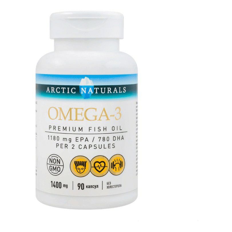 Arctic Naturals Омега 3 капсулы 90 шт