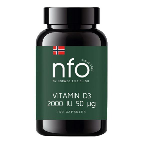 Комплекс Norwegian fish oil Vitaminе D3 2000 IU 100 капсул