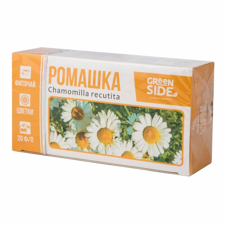 GreenSide Ромашки цветки фильтр-пакеты 1,5 г х 20 шт