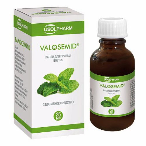 Valosemid капли 0,02 мг + 0,02 мг 25 мл
