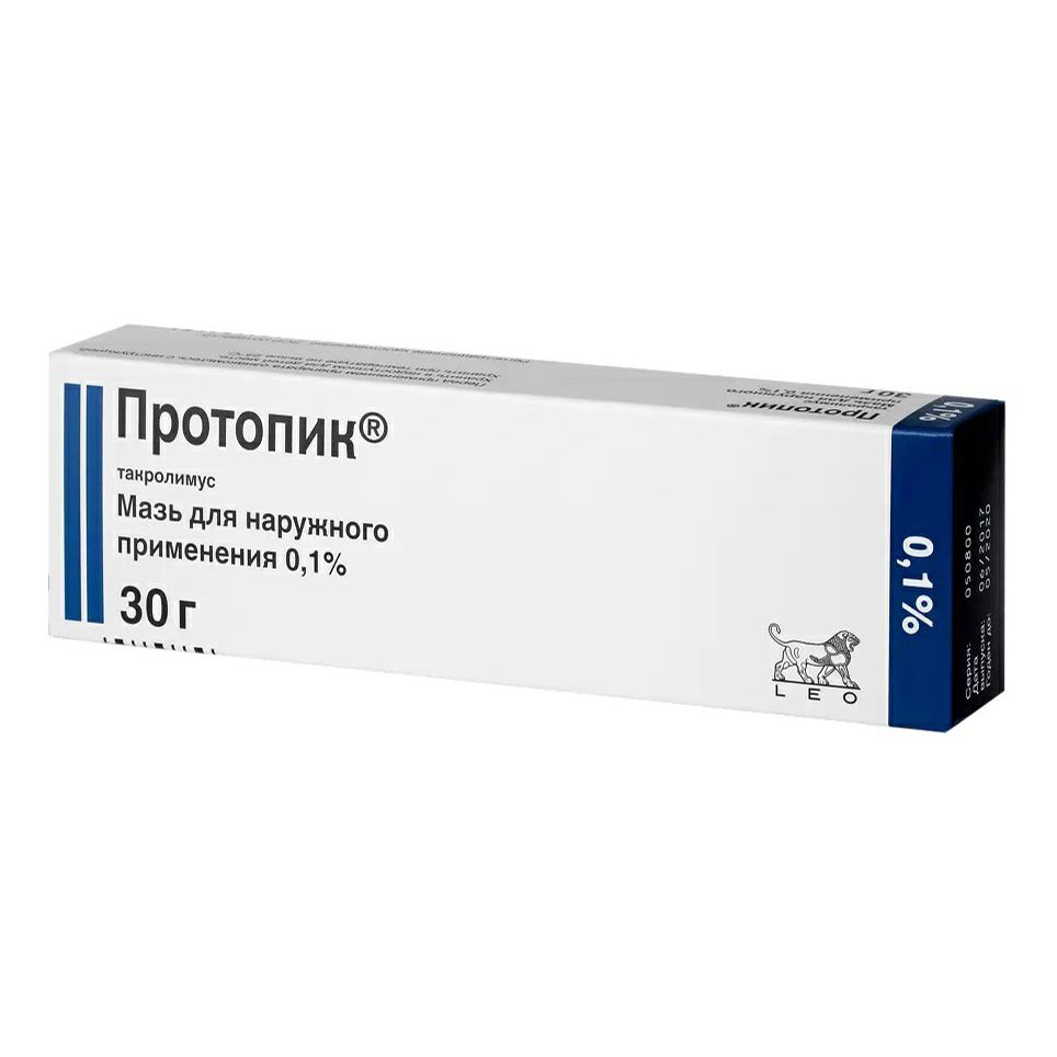 Протопик мазь 0,1% 30 г