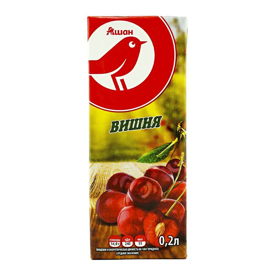 Нектар АШАН Красная птица 0,2