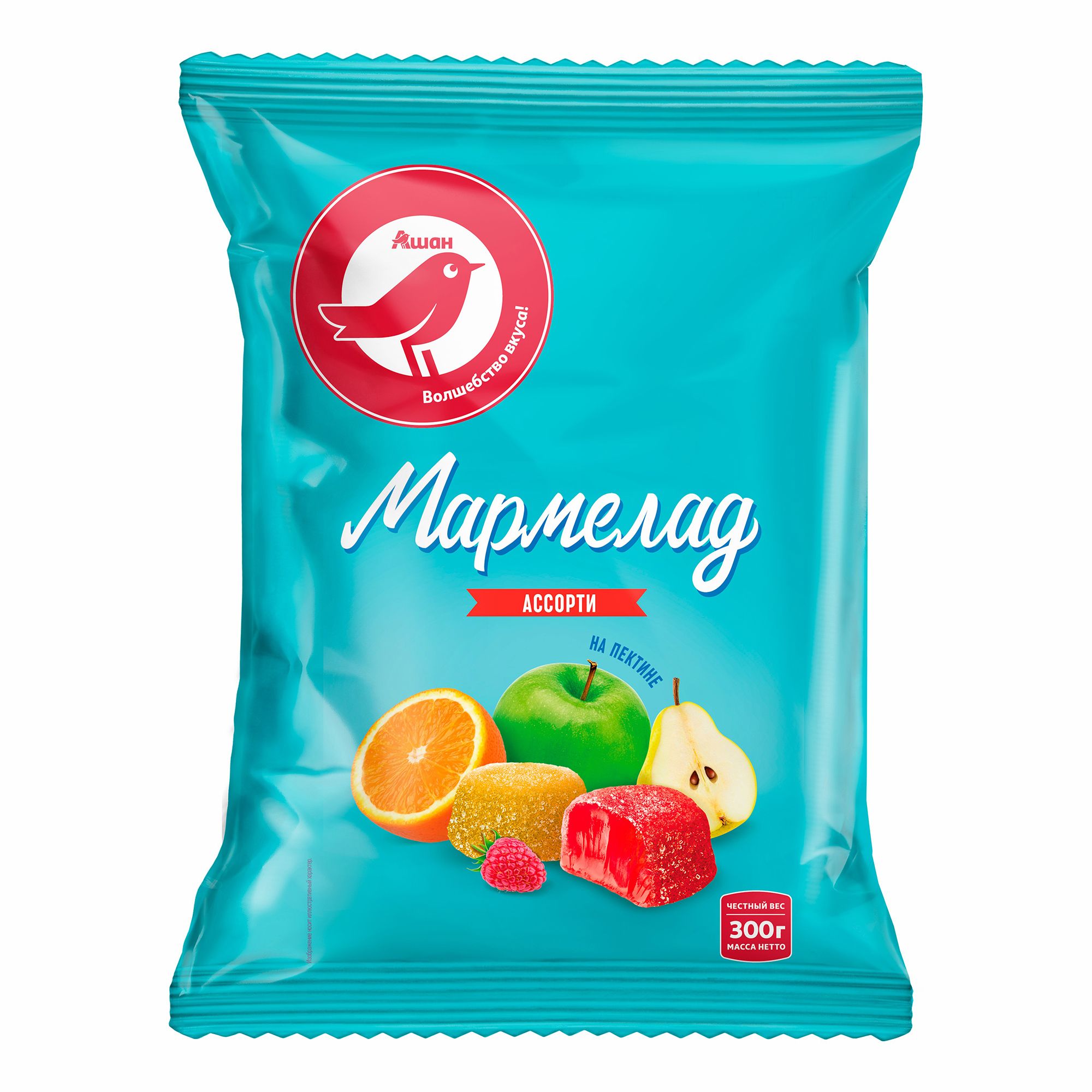 Мармелад АШАН Красная птица 0,3