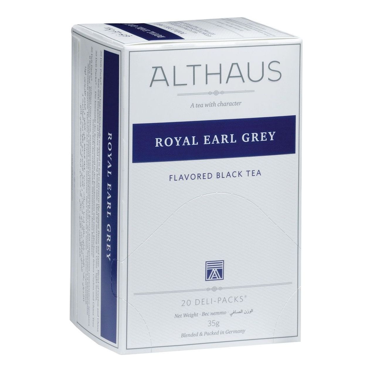 Чай черный Althaus Royal Earl Grey в пакетиках 1,75 г х 20 шт