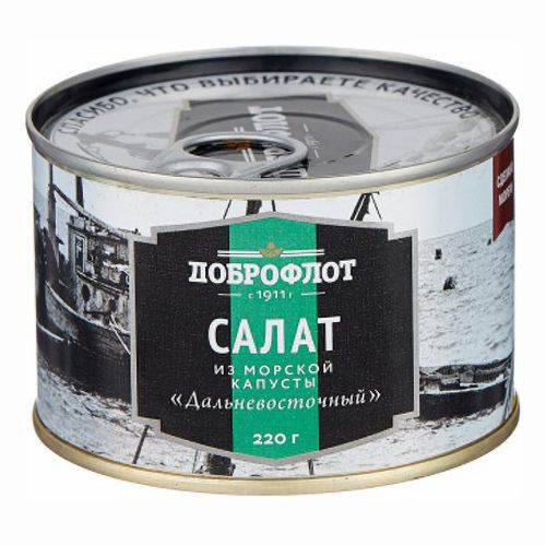 Салат Доброфлот из морской капусты 220 г