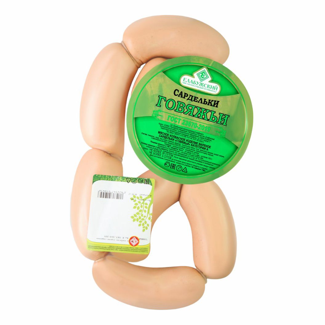 Сардельки Елабужский МК 1 кг