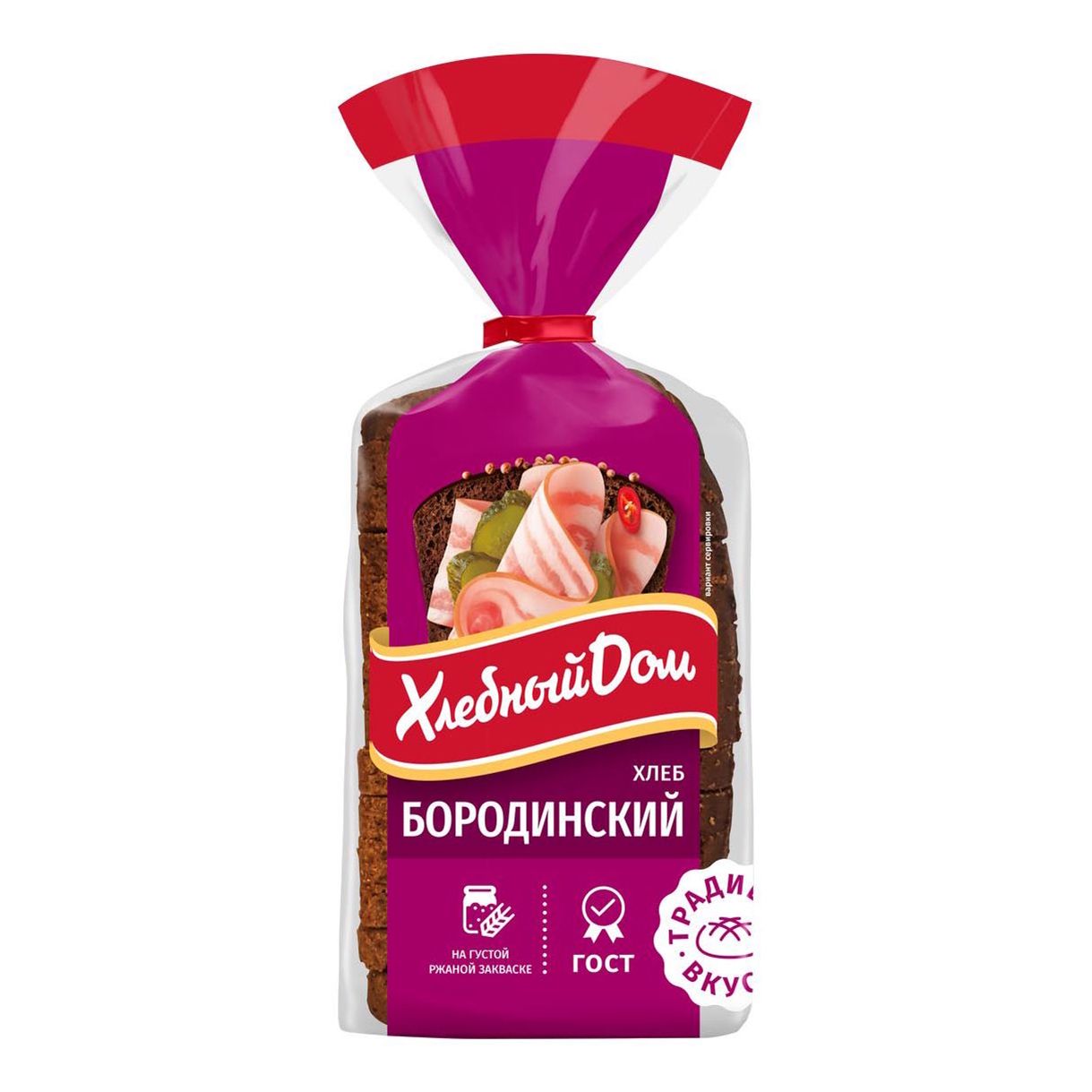 Хлеб бородинский Хлебный Дом 400 г