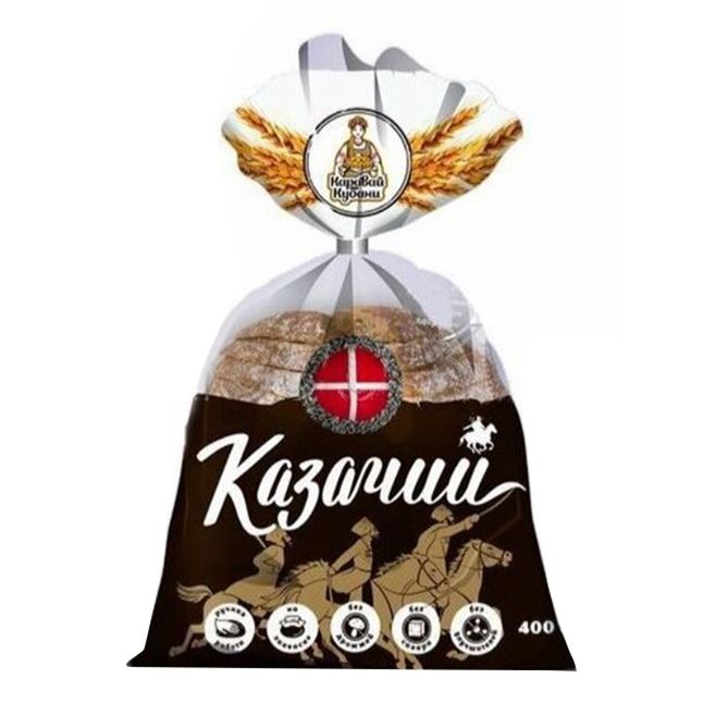 Хлеб пшеничный Каравай Кубани 400 г