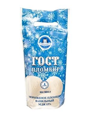 Мороженое ГОСТ 900 г