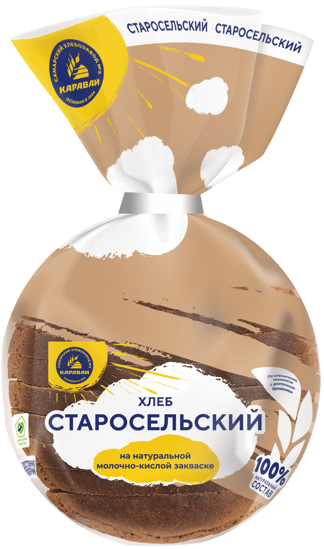 Хлеб ржаной Хлебозавод 500 г
