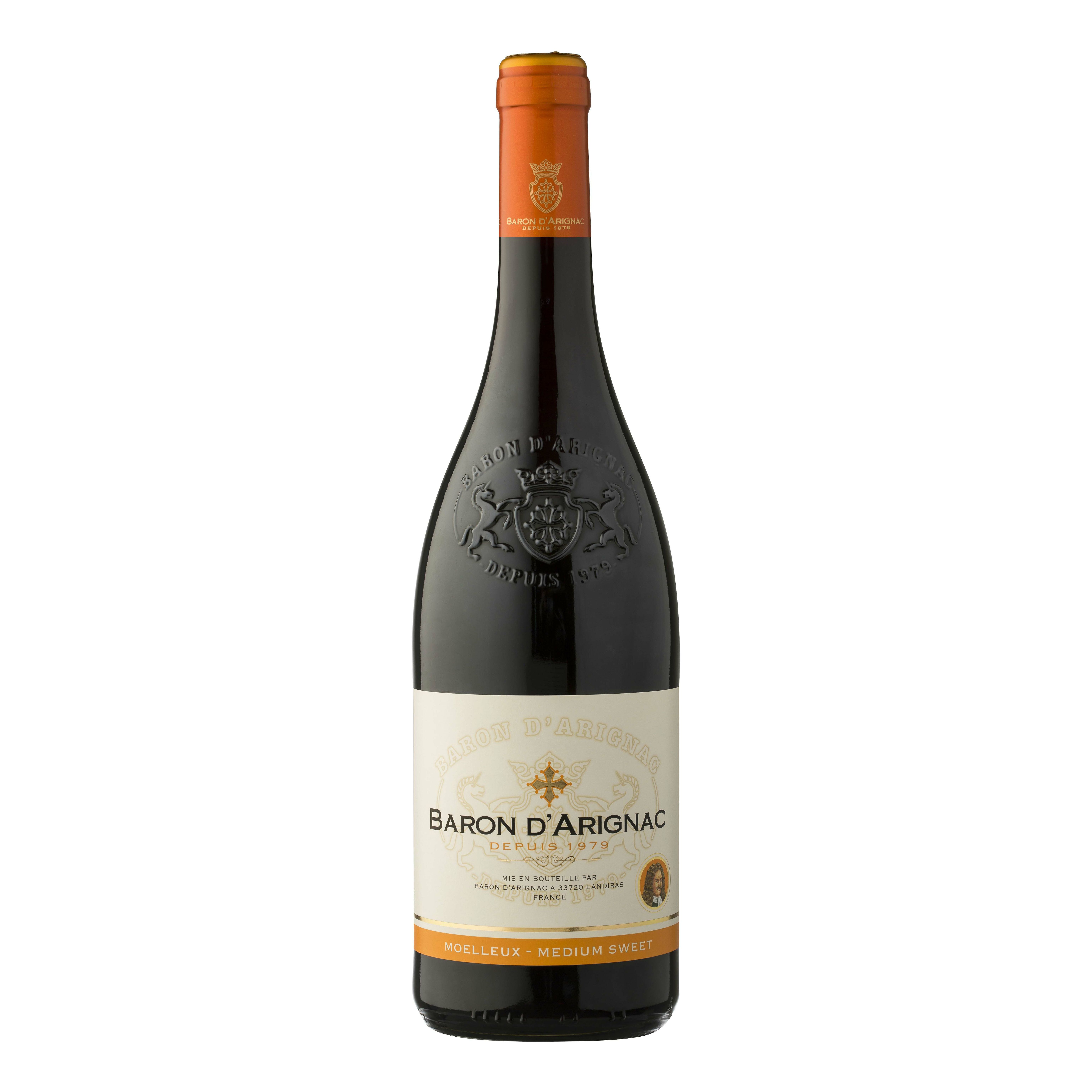 Красное полусладкое вино Baron 0,75 л