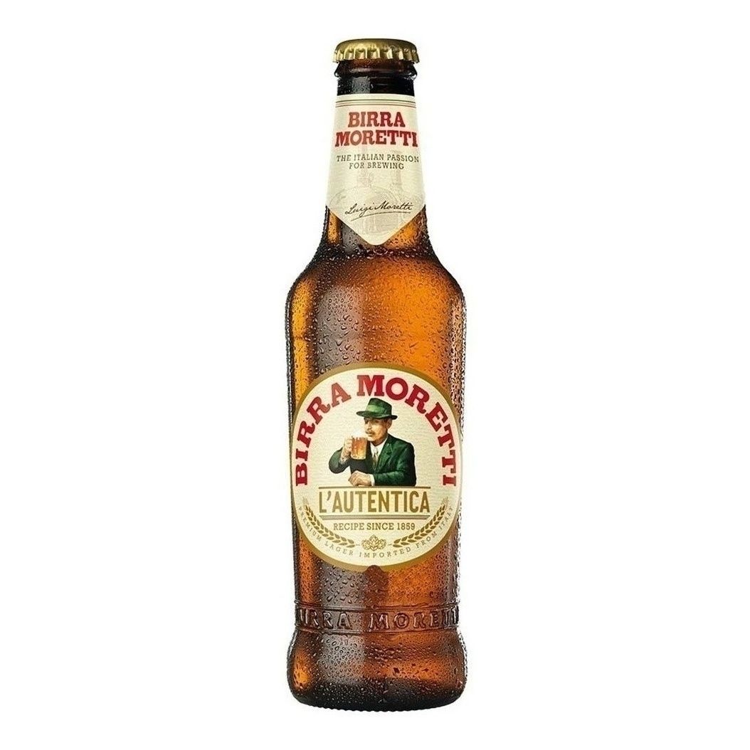 Пиво Birra Moretti светлое 0,33 л