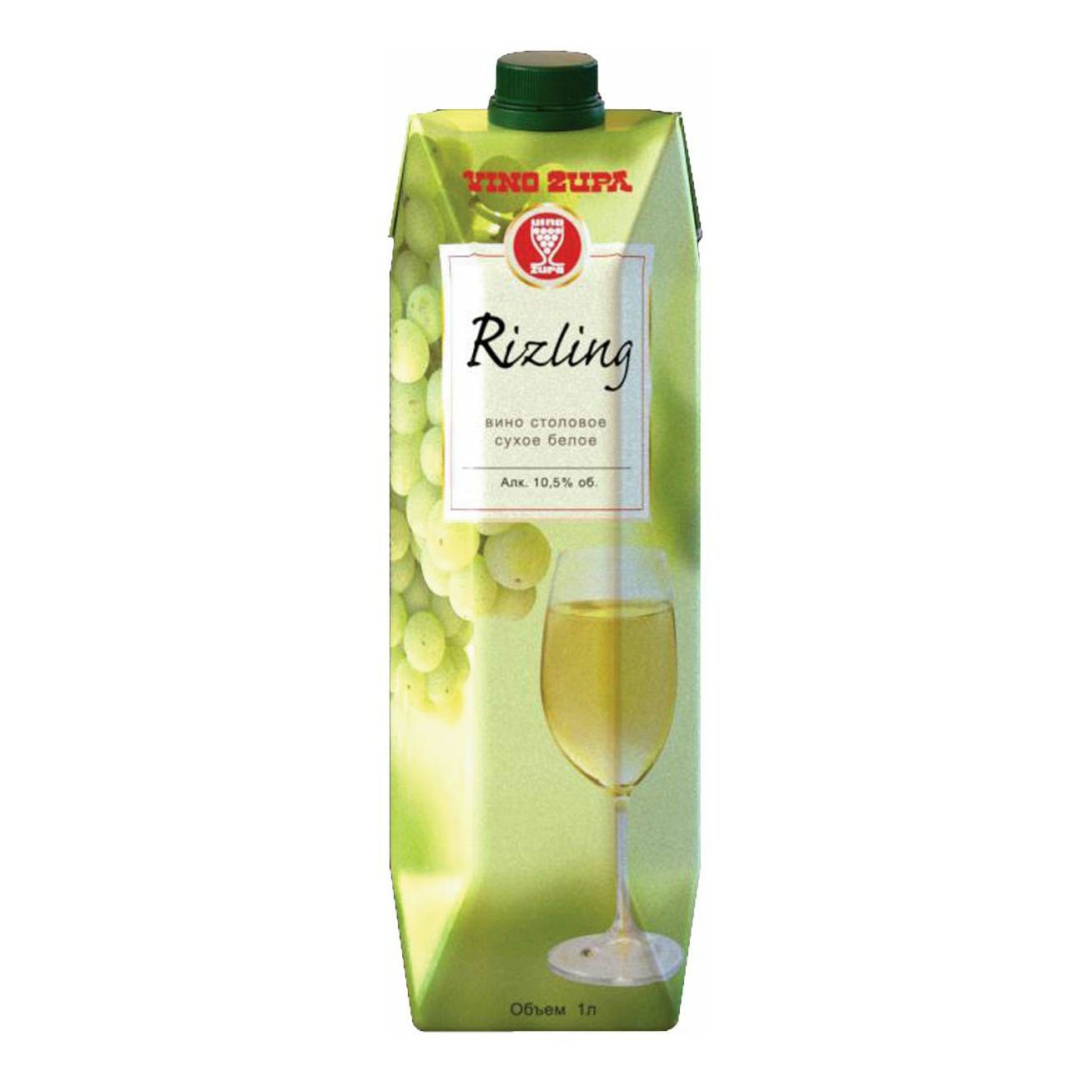 Белое сухое вино Vino Zupa 1 л