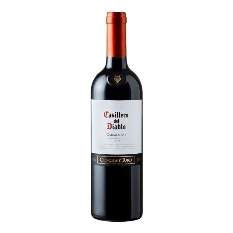 Красное полусухое вино Casillero del Diablo Карменер 0,75 л