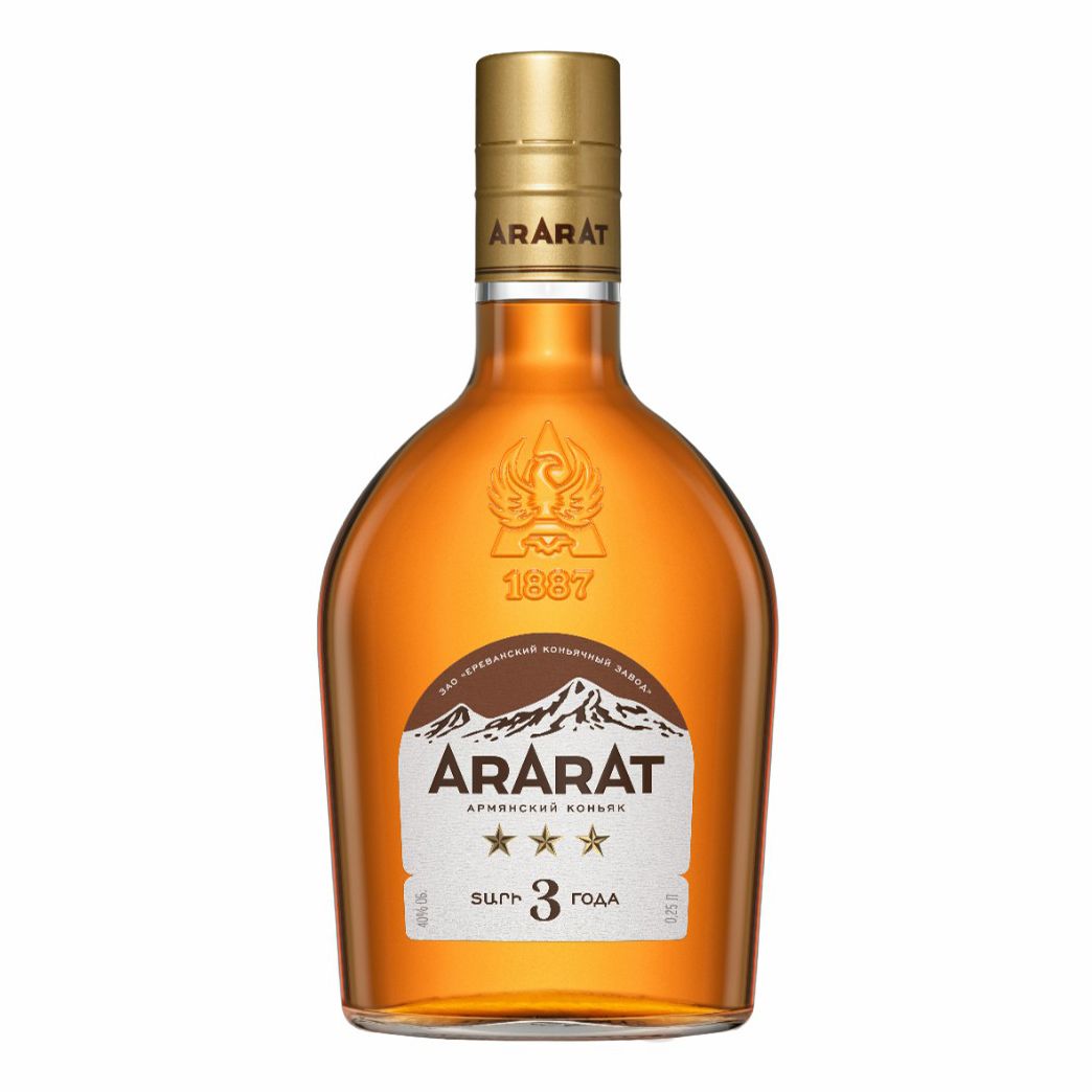 Коньяк Арарат 3 года 0,25 л