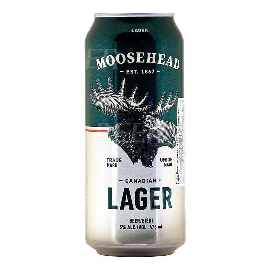 Пиво Moosehead светлое 0,473 л