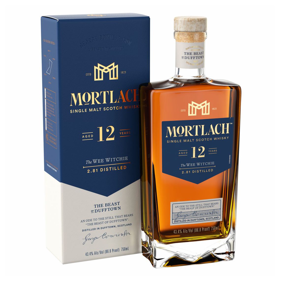 Виски Mortlach 12 лет 0,7 л
