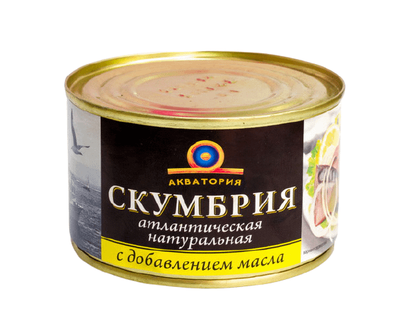 Скумбрию Акватория 250 г
