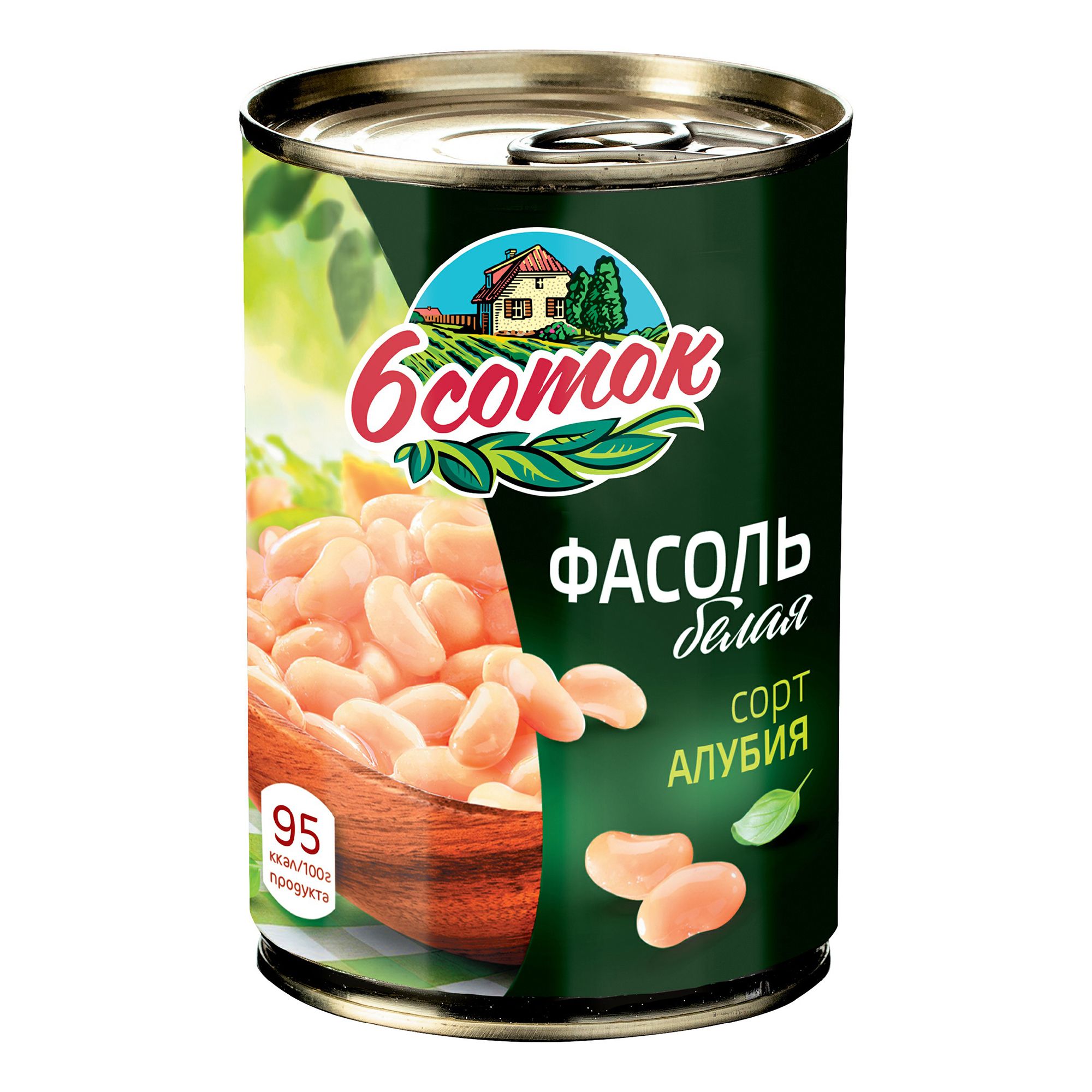 Фасоль 6 соток 425 г