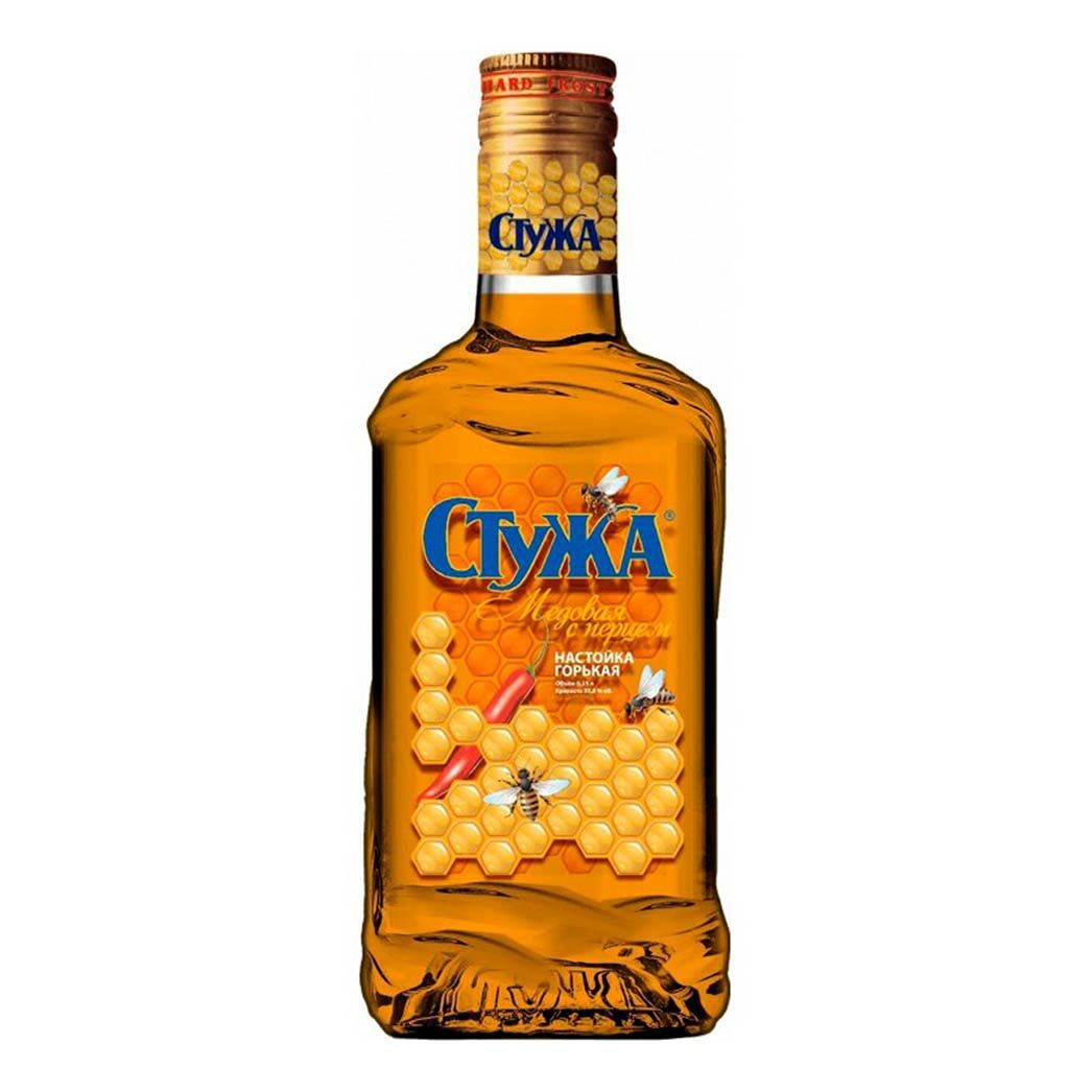 Настойка Стужа мед 0,25 л