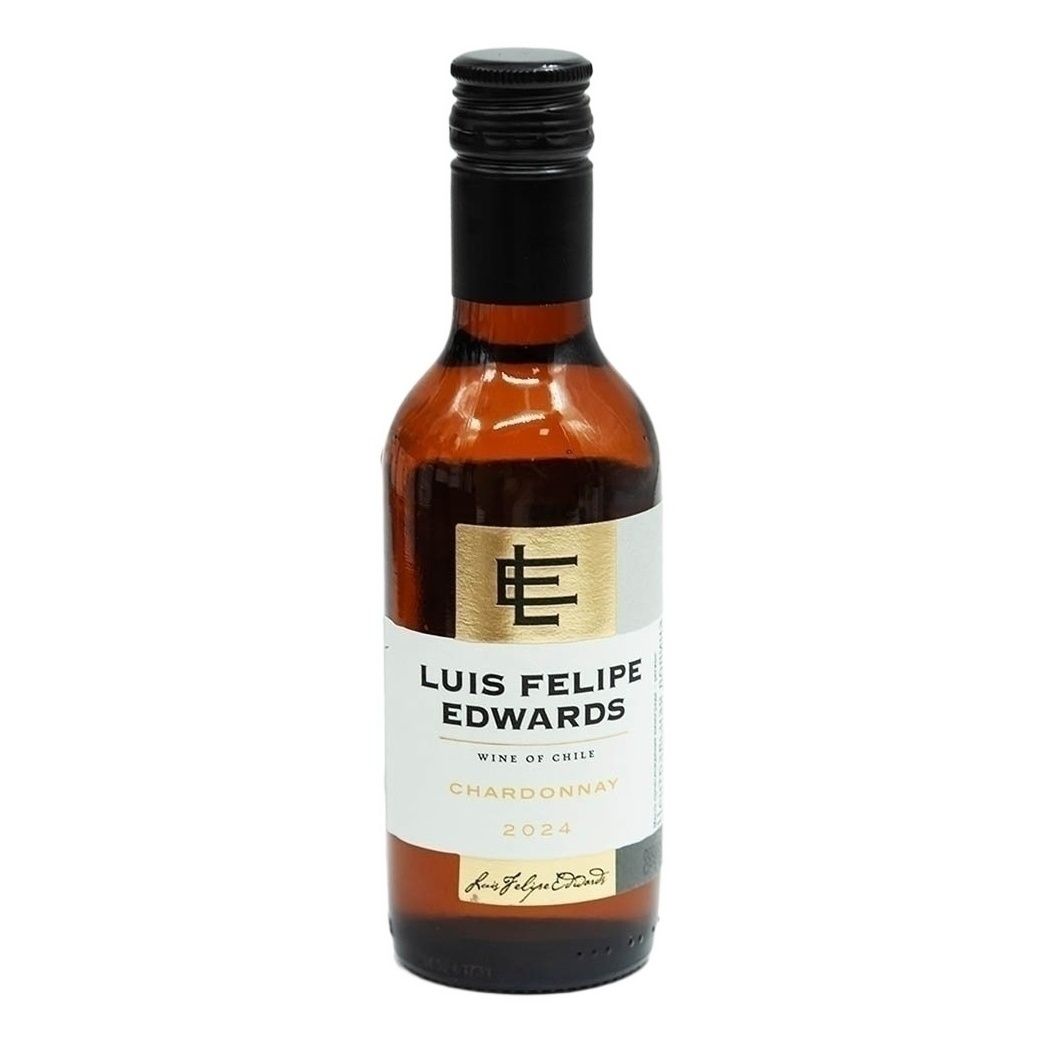 Белое сухое вино Luis Felipe Edwards Шардоне 0,187 л