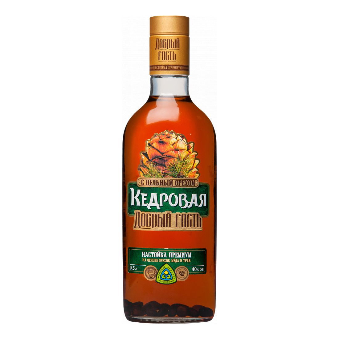 Добрый гость кедр 0,5 л