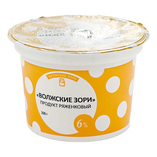 Ряженка Волжские зори 200 мл