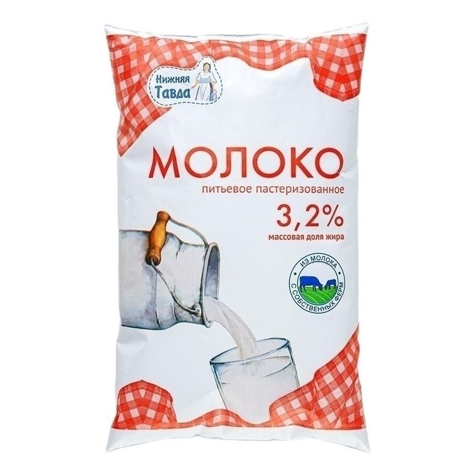 Молоко Нижняя Тавда 0,8 л