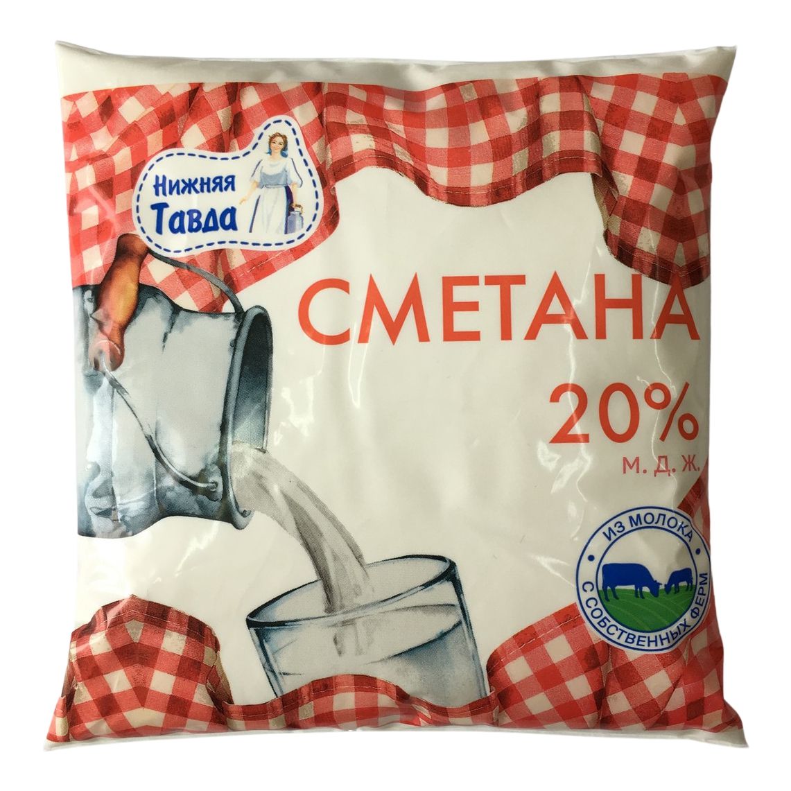 Сметана Нижняя Тавда 500 г