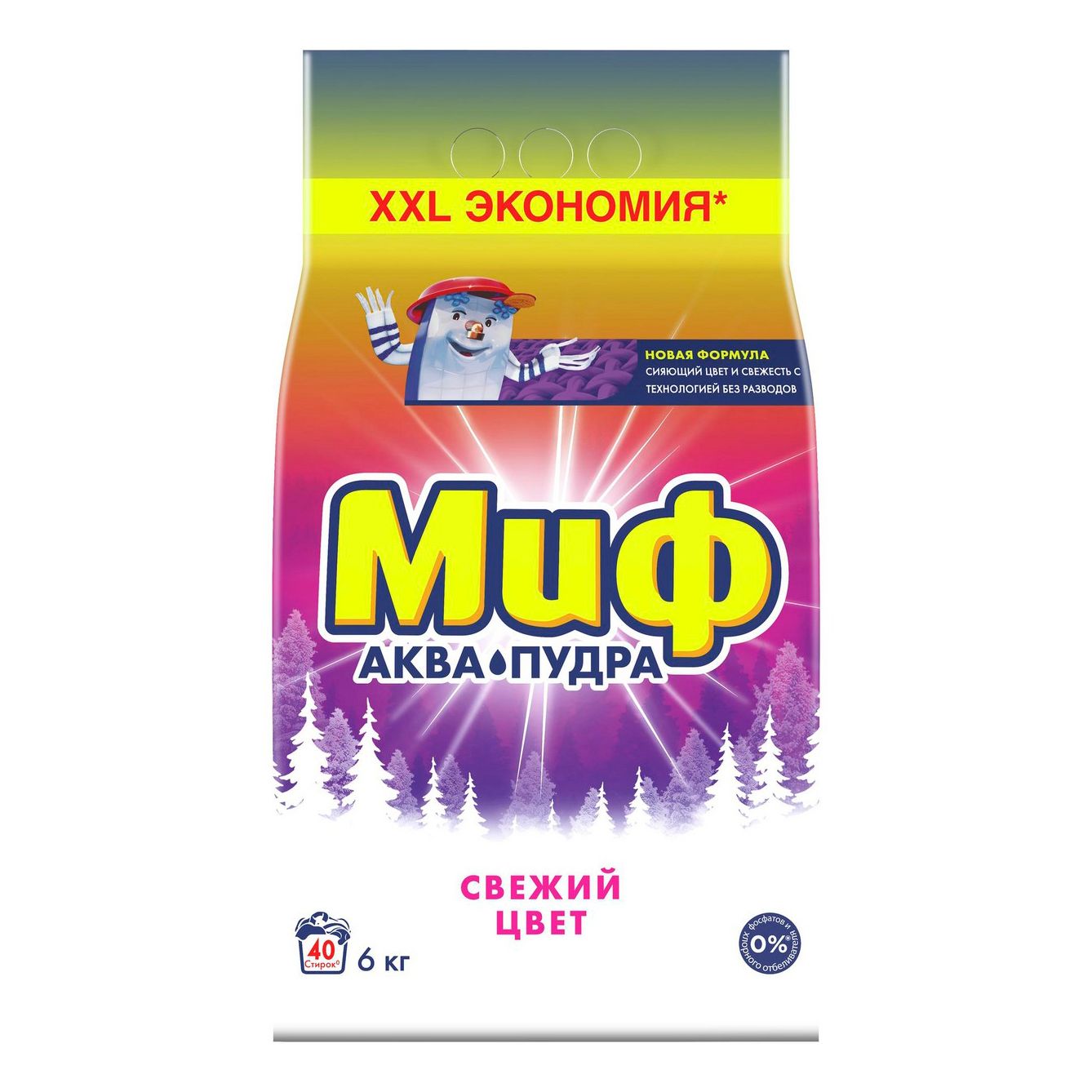 Стиральный порошок Миф 6 кг