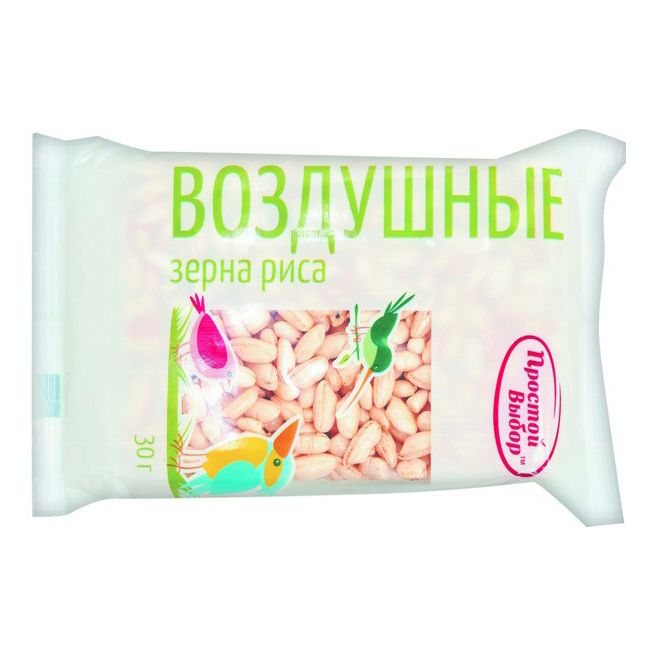 Воздушные зерна Простой Выбор 30 г