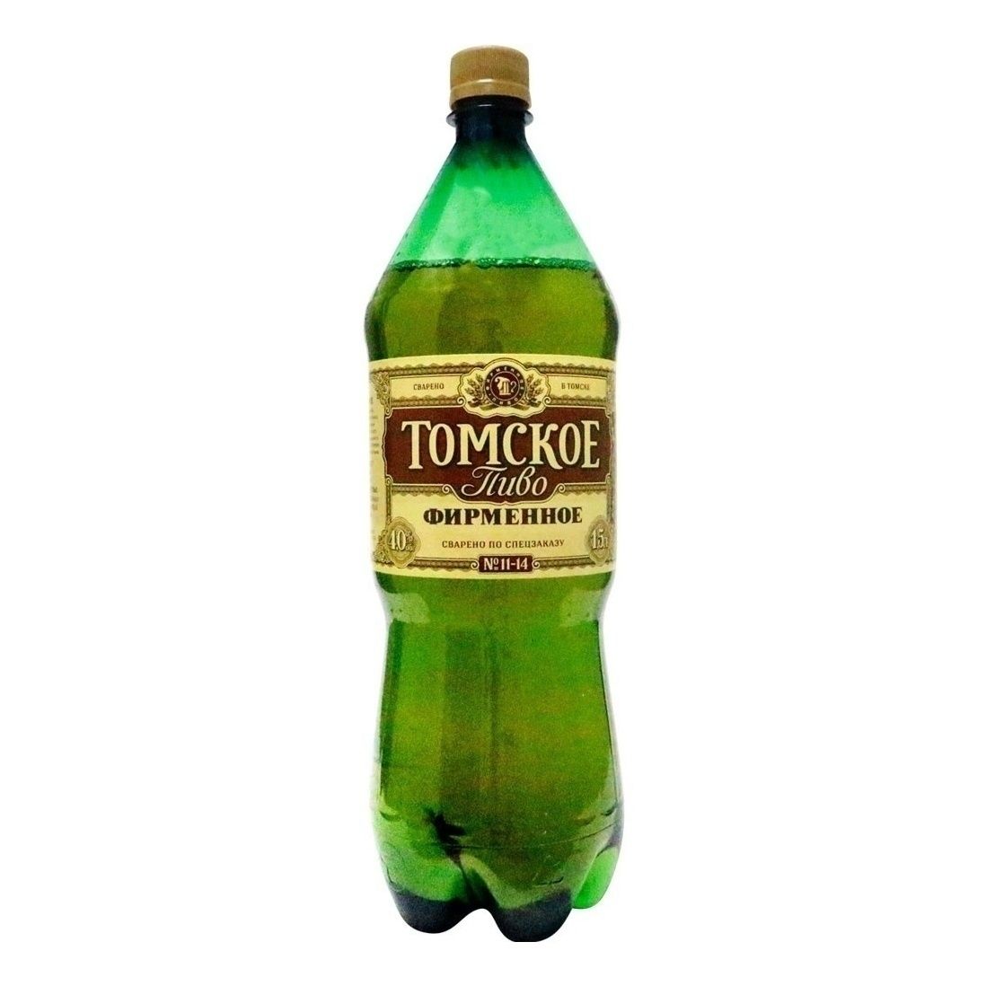 Пиво Томское пиво светлое 1,5 л