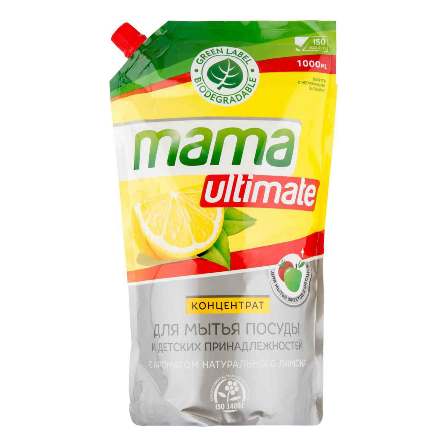 Средство для мытья посуды Mama Ultimate 1 л