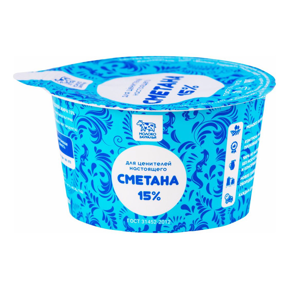 Сметана Молоко Зауралья 250 г
