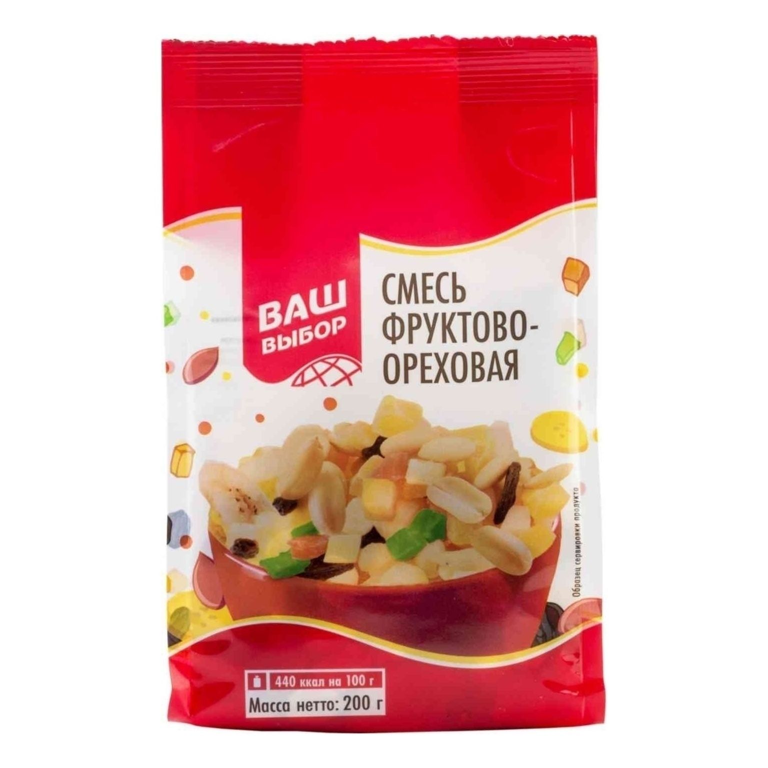 Фруктово-ореховая смесь Ваш выбор 200 г