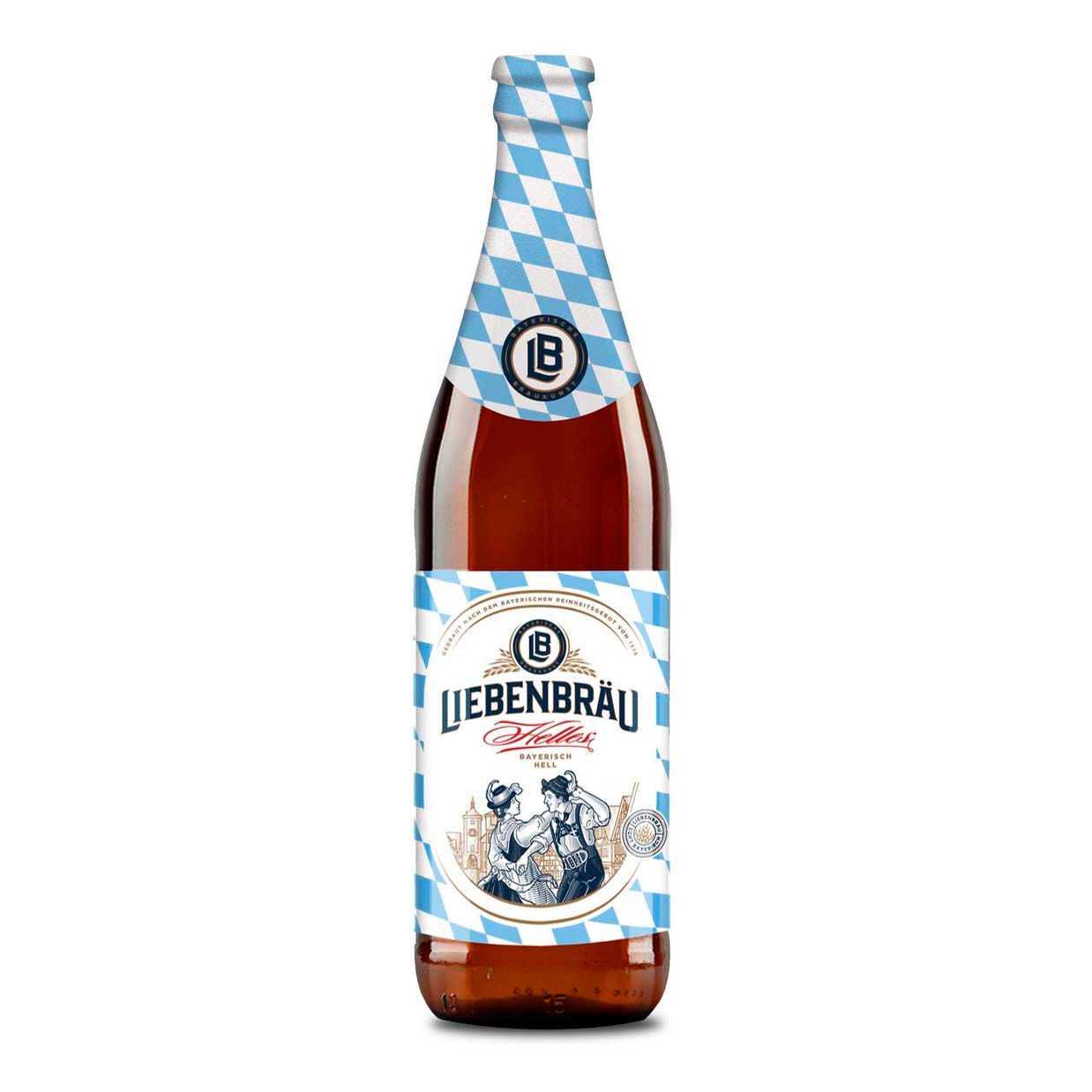 Пиво Liebenbrau светлое 0,5 л