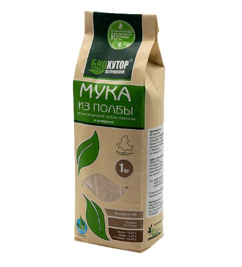 Мука БиоХутор Петровский 1 кг