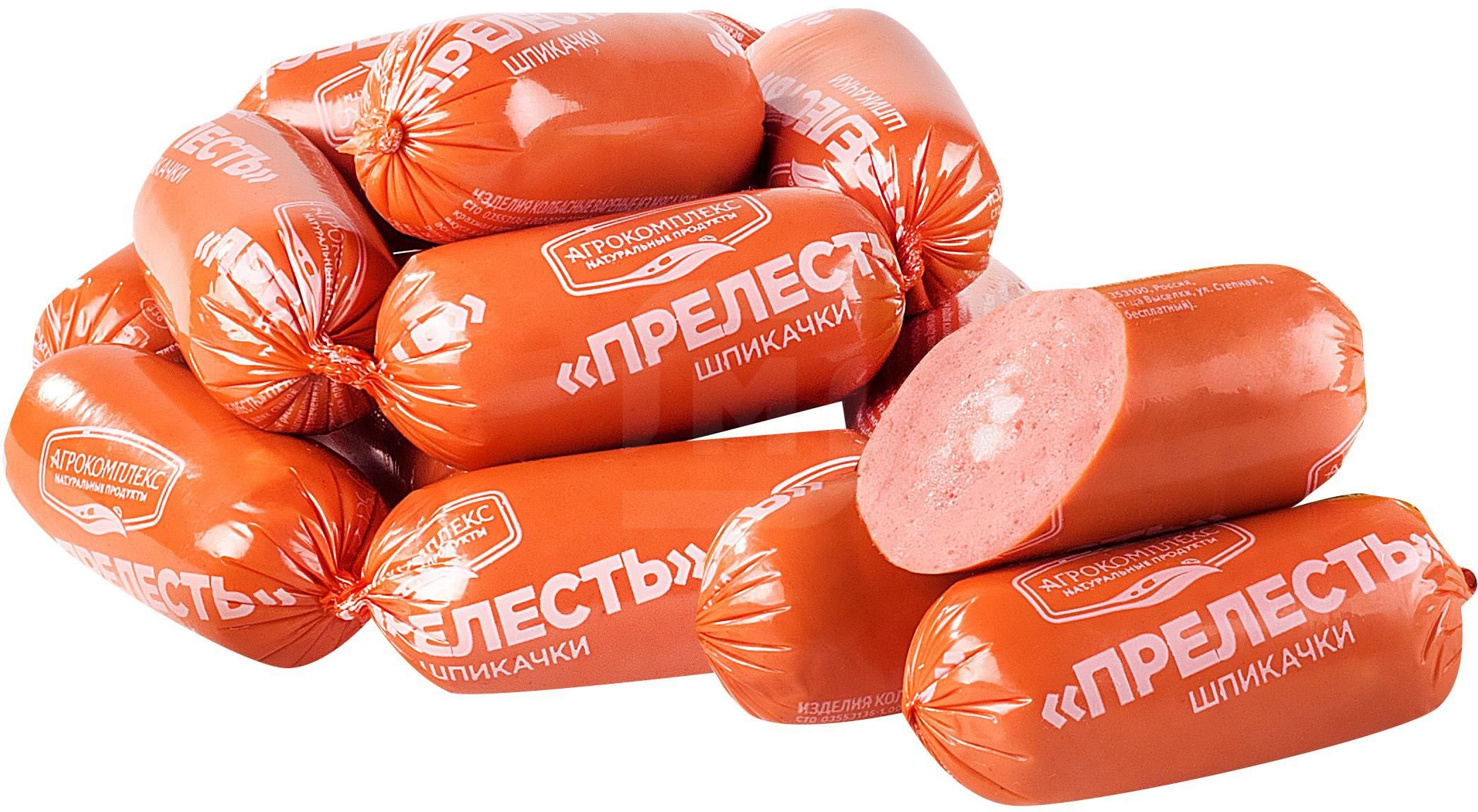 Шпикачки Агрокомплекс 600 г