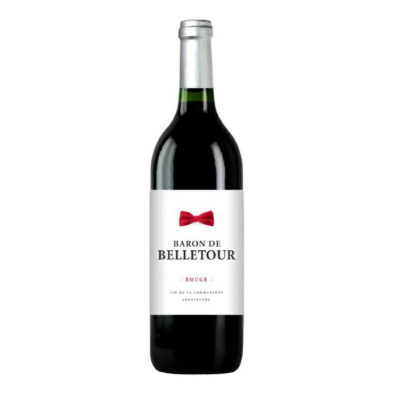 Красное полусладкое вино Baron De Belletour 0,75 л